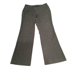New York & Company Womens Grey Jeans High Rise Flared Size‎ 12 RN 23243 Cotton